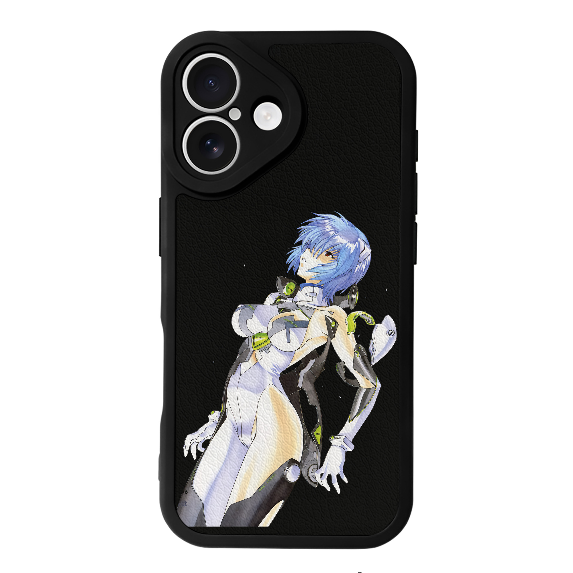 （画像用） EVA 新世紀エヴァンゲリオン 【iPhone 16シリーズ対応】シリコンスマホケース（レザー調） 材質：シリコン